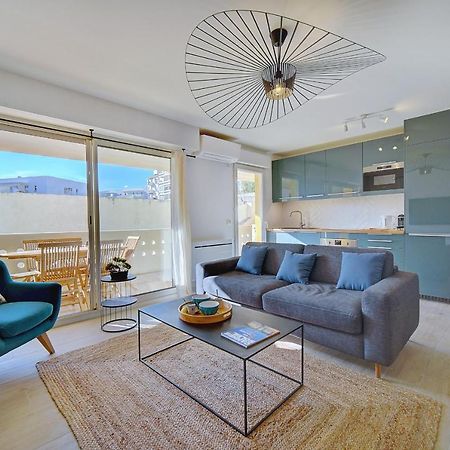 Immogroom- Renovated- Large Terrace- Ac- Shops- Parking Cannes Luaran gambar