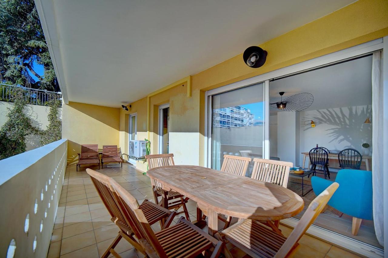 Immogroom- Renovated- Large Terrace- Ac- Shops- Parking Cannes Luaran gambar