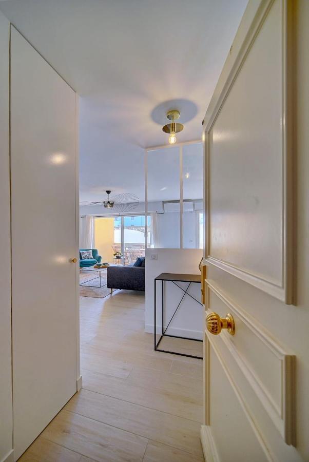 Immogroom- Renovated- Large Terrace- Ac- Shops- Parking Cannes Luaran gambar