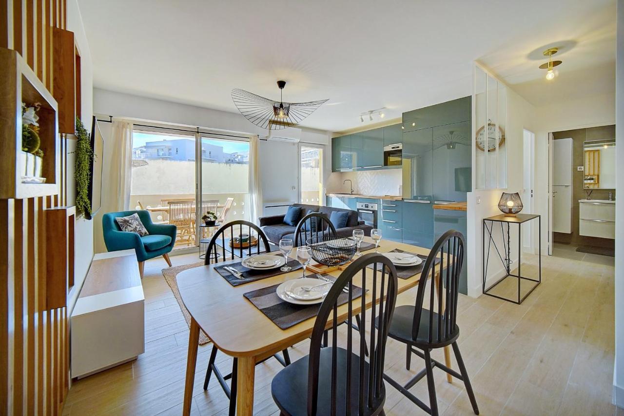 Immogroom- Renovated- Large Terrace- Ac- Shops- Parking Cannes Luaran gambar