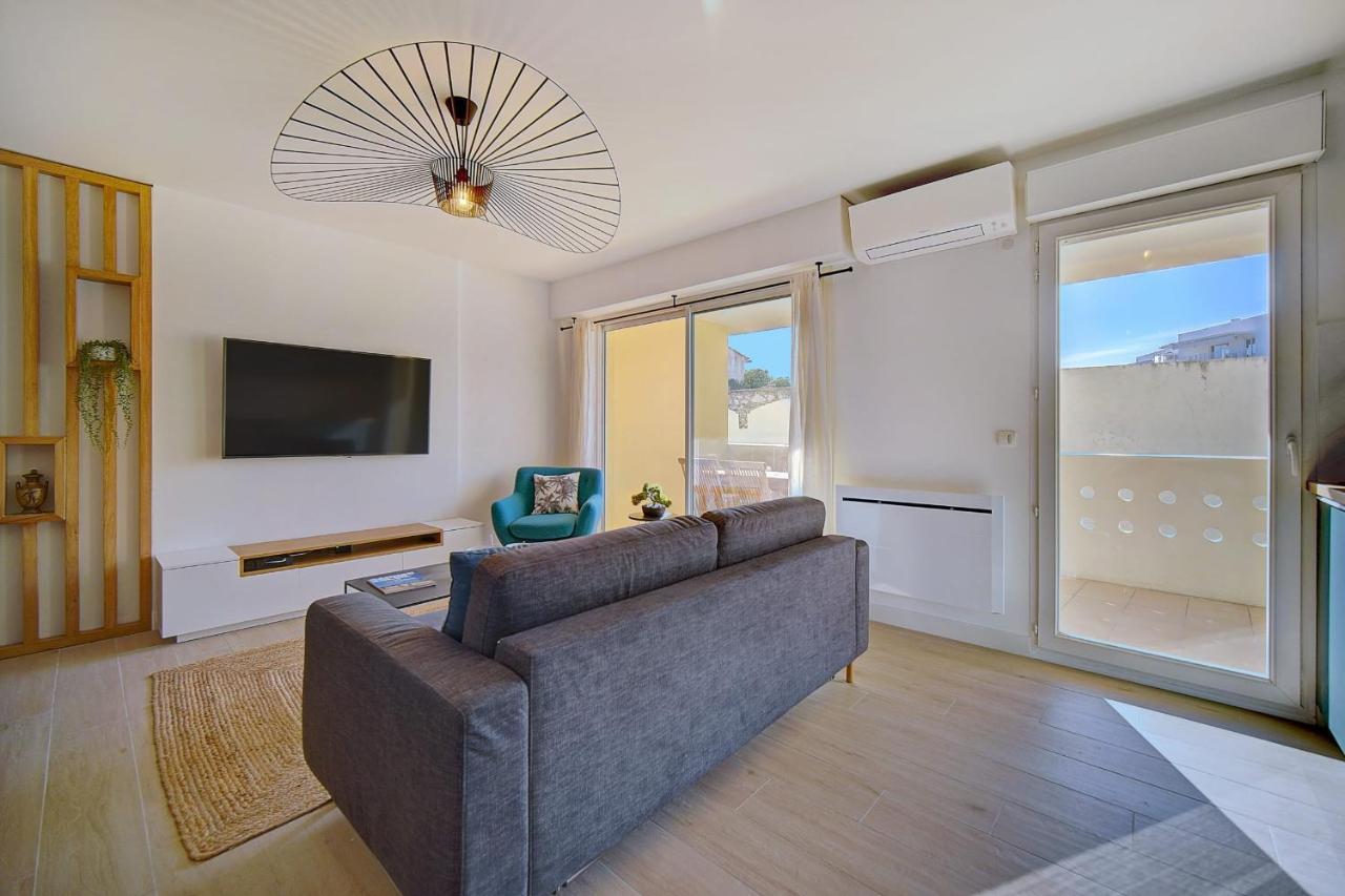 Immogroom- Renovated- Large Terrace- Ac- Shops- Parking Cannes Luaran gambar