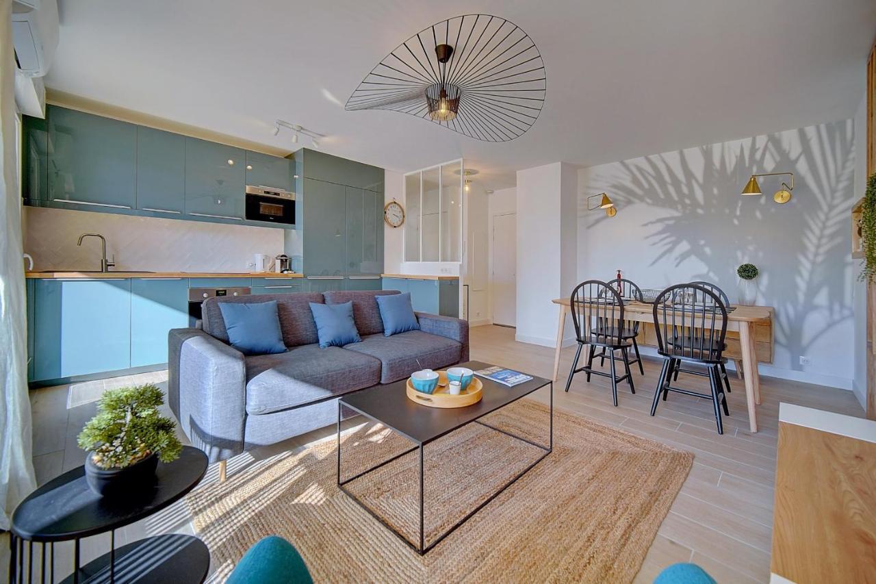 Immogroom- Renovated- Large Terrace- Ac- Shops- Parking Cannes Luaran gambar